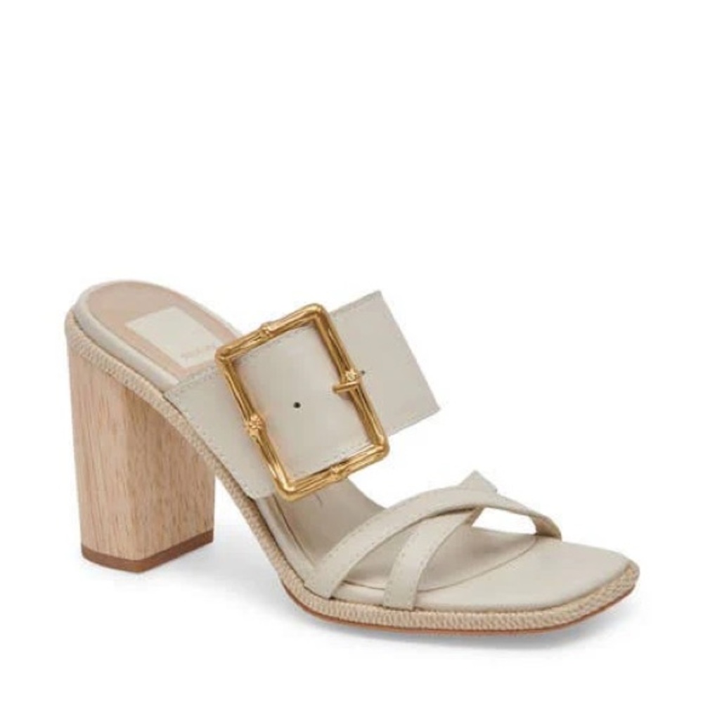 Dolce Vita bamboo clasp sandals heels Onnie 8